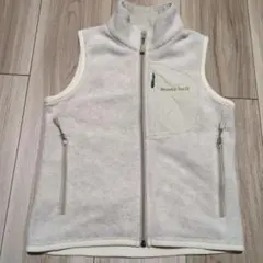 mont-bell Kid's 110 ベスト ホワイト