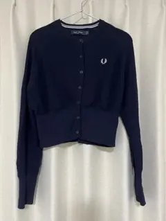 FRED PERRY ×Raybeamsネイビー カーディガン UK 10