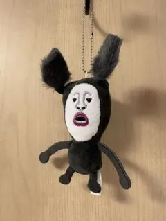 こびとづかん ぬいぐるみキーホルダーガチャガチャ アラシクロバネ