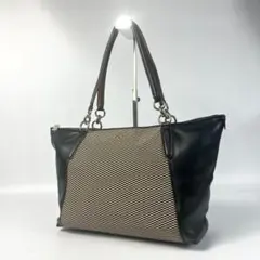 Kate spade ストライプ ショルダーバッグ オールレザー h231 - メルカリ