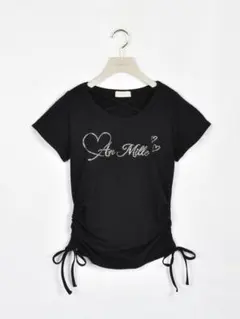 アンミール ギャザーラインストーンTシャツのサムネイル