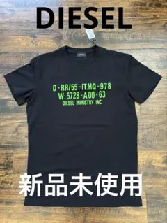 新品未使用 DIESEL ディーゼル Tシャツ ブラック Ｍサイズ