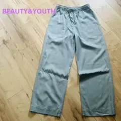 BEAUTY&YOUTH ツイルパッチポケットイージーパンツ　Mのサムネイル