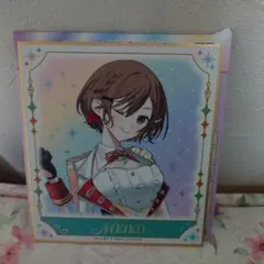 プロセカ　感謝祭　オーロラ箔押しミニ色紙コレクションA　MEIKO