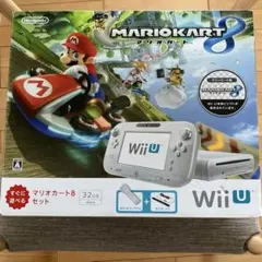 Wii U マリオカート8 セット ホワイト　ソフト付き