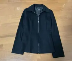 elle MODELS ジップアップ　ジャケット　コート　黒　ブラック