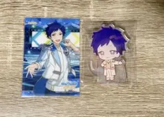 あんスタ 伏見弓弦 アクスタ アニカフェ スタフォニ クリアカード