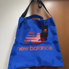 新品未使用タグ付き　New Balance 青 ショルダーバッグ サコッシュ