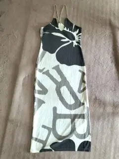 美品 アルバローザ ALBAROSA ロングワンピース レーヨンスムス サイズF