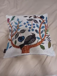 松尾ミユキ クッションカバー 鳥柄