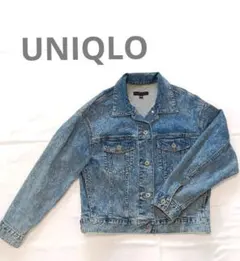 UNIQLO 데님 재킷 블루계 M사이즈