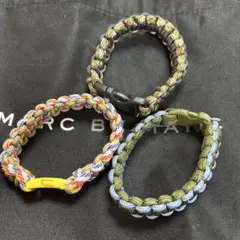 カモフラージュパラコードブレスレット3点セット