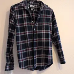 OLD NAVY スリムフィット チェックシャツ XS