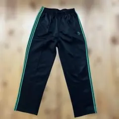 マーキーズ　ラインパンツ　パンツ　ジャージ　ブラック　グリーン　150