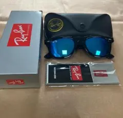 美品 Ray-Ban RB2140 サングラス ブルー