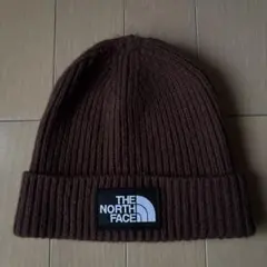 美品✨ノースフェイス　ニット帽　　ブラウン ユニセックス☺︎