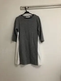 ニットワンピース　グレー　MERCURYDUO マーキュリーデュオ　新品未使用