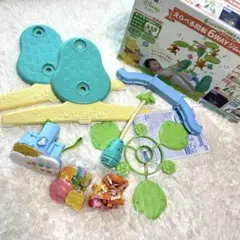 【美品】くまのプーさん えらべる回転6WAY ジムにへんしんメリー プーメリー