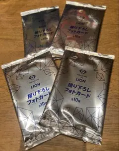 treasure LION フォトカード 4枚セット