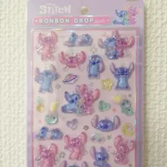 【正規品スティッチ エンジェル ボンボンドロップシール】