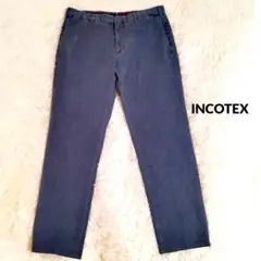 INCOTEX　コーデュロイ　30型　Мサイズ　濃紺　スラックス