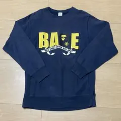 A Bathing Ape トレーナー XL ネイビー - メルカリ