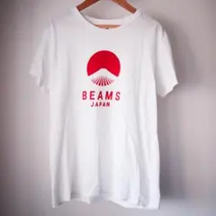 【良品】BEAMS JAPAN 富士山ロゴ Tシャツ S ビームス fujiのサムネイル