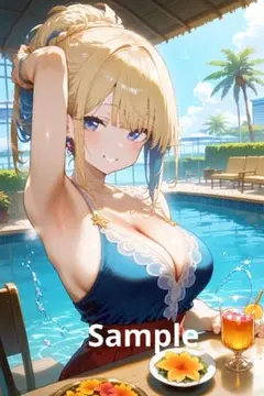 AI アート イラスト A4ポスター 【A0090】