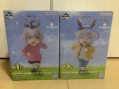 ウマ娘シンデレラグレイ　一番くじ　オグリキャップ　タマモクロス　幼少期フィギュア