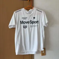 ガ*ボ様 DESCENTE Move Sport ホワイト Tシャツ