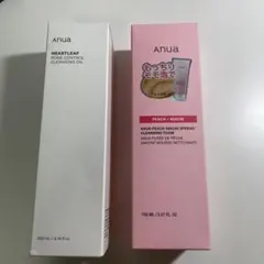 アヌア　Anua オイルクレンジング&桃洗顔 セット