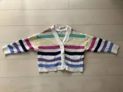 カーディガン　レインボー　上着　ギャップキッズ