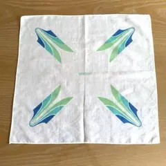 資生堂 ベネフィーク BENEFIQUE ハンカチ ブルー グリーン