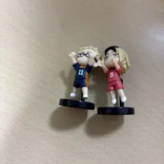 ハイキュー チョコエッグ 月島蛍＆孤爪研磨