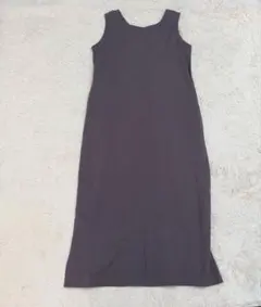 しまむら ノースリーブワンピース コットン100%
