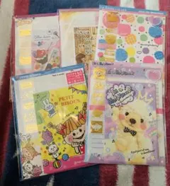 レトロ系 レターセットまとめ売り