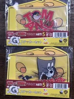 トムとジェリー 一番くじ　G賞ステッカーセット