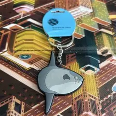 リスボン海洋水族館マンボウのラバーキーホルダー