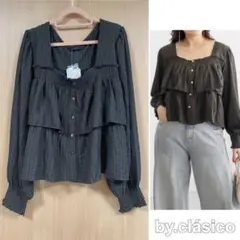 ブラウス 長袖3l