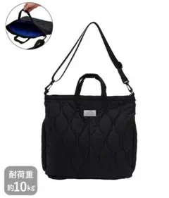 【新品】スリーコインズ 3coins MIL ヘルメットバッグ　ブラック