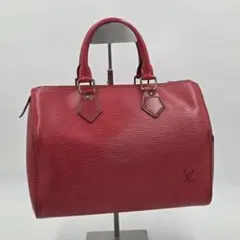 美品　ルイヴィトン　エピ　スピーディー25 ハンドバッグ LOUIS VUITTON◇スピーディ25_エピ/レザー/BLK ルイヴィトン