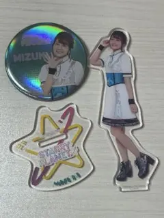 アイカツ アイカツプラネット キューピット 月城愛弓 缶バッジ アクスタ