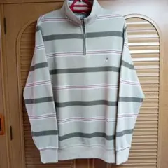 MACBETH ハーフジップ ニットL