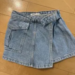 ZARA デニムキュロット6cm (116)パンツ
