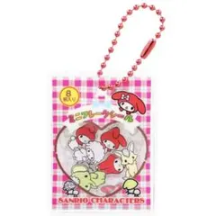 サンリオ シャカシャカフレークシール風チャーム マイメロディ ガチャガチャ