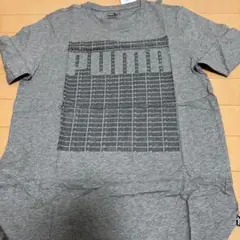 新品未使用　PUMA グレー Tシャツ Mサイズ
