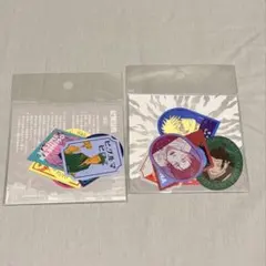 呪術廻戦　2点セット 芥見下々 呪術廻戦展 レトロスタイルステッカー6枚セット