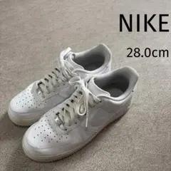 28cm中古】ナイキ エアフォース1 ロー ホワイト - メルカリ
