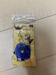 新品　ディズニー　実写　リロ&スティッチ　ボンボン付きキーホルダー