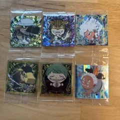 ONEPIECE大海賊シールウエハースLOG.9ルフィ ルッチ カク他6点セット